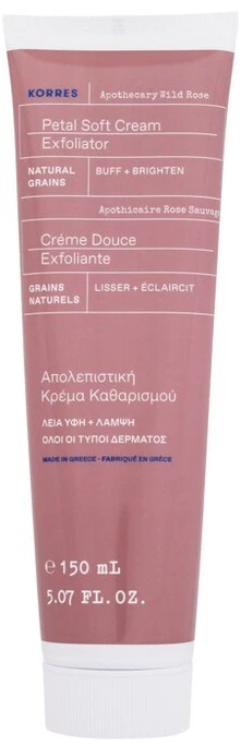 Korres Apothecary Wild Rose Petal Soft kreminis šveitiklis