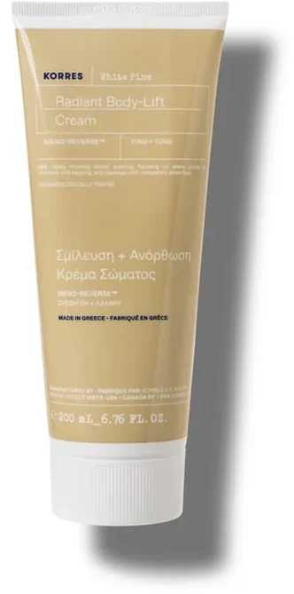 Korres Baltas Pine Radiant Kūno-Lift Kremas Kūno Kremas, 200 ml