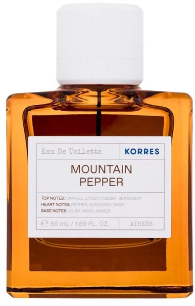 Korres Mountain Pepper EDT tualetinis vanduo Unisex, 50 ml