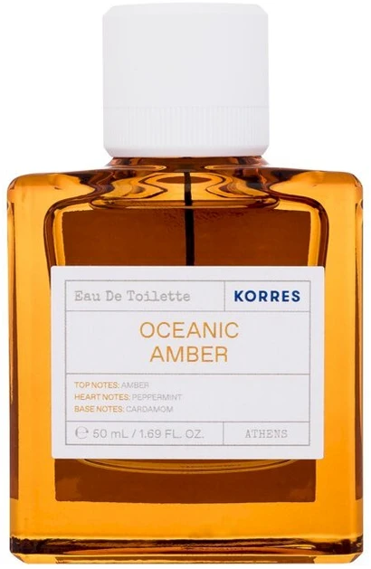Korres Oceanic Amber EDT tualetinis vanduo vyrams, 50 ml