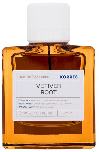 Korres Vetiver Root EDT tualetinis vanduo Unisex, 50 ml