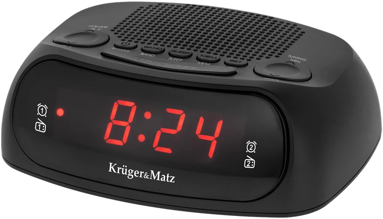 Kruger & Matz laikrodžio radijo modelis KM0824