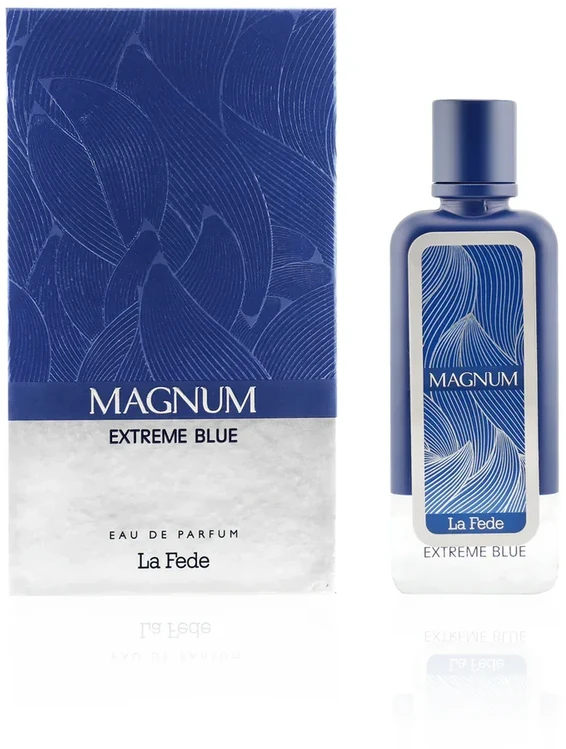 La Fede Magnum Extreme Mėlyna EDP parfumuotas vanduo vyrams, 100 ml