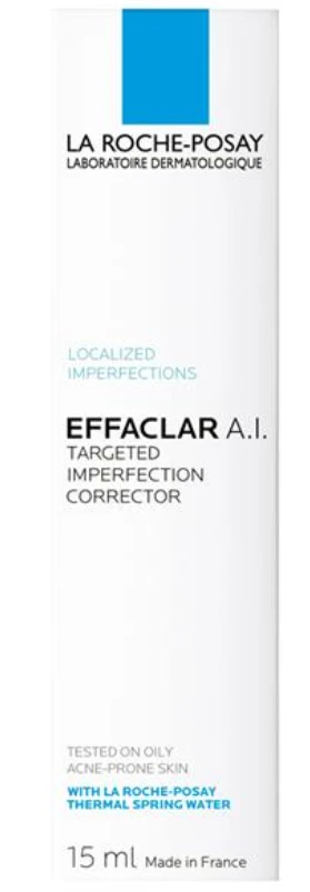 La Roche Posay Effaclar A.I. koreguojantis veido kremas probleminei ir riebiai odai, 15 ml