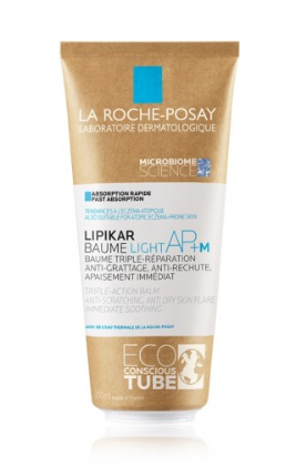 La Roche Posay Lipikar Baume Light AP+M trigubo poveikio losjonas sausai ir jautriai odai, 400 ml