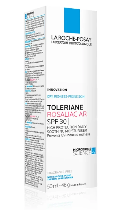 La Roche-Posay Toleriane Rosaliac AR Soothing Moisturiser SPF 30 drėkinamasis apsauginis veido kremas, 50 ml