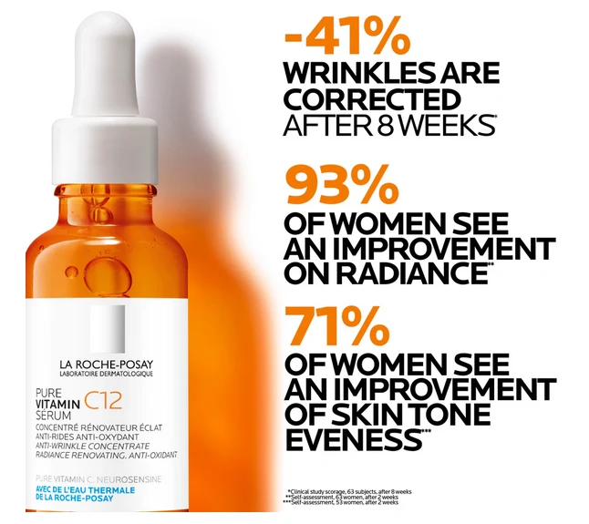 La Roche Posay grynas vitamino C12 serumas 30 ml