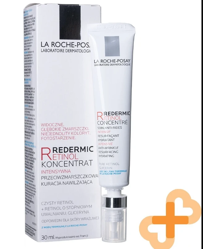 La Roche Posay Redermic Retinol Anti-Ageing Kreminis Gel gelis-kremas brandžiai odai, 30 ml
