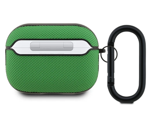 Lacoste Petit Pique Croc Logo Patch dėklas skirtas AirPods Pro 3 Žalias