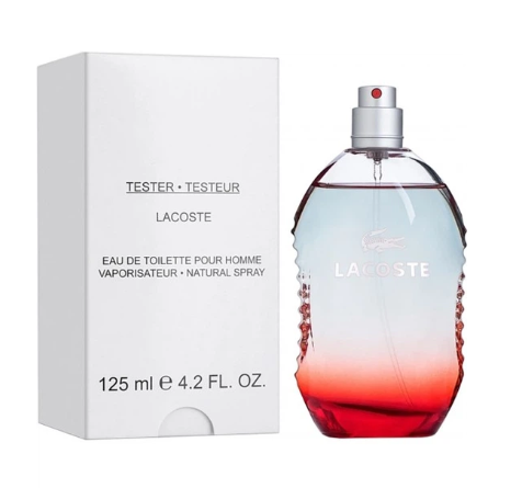 Tester Lacoste Raudona 2022 EDT 125ml