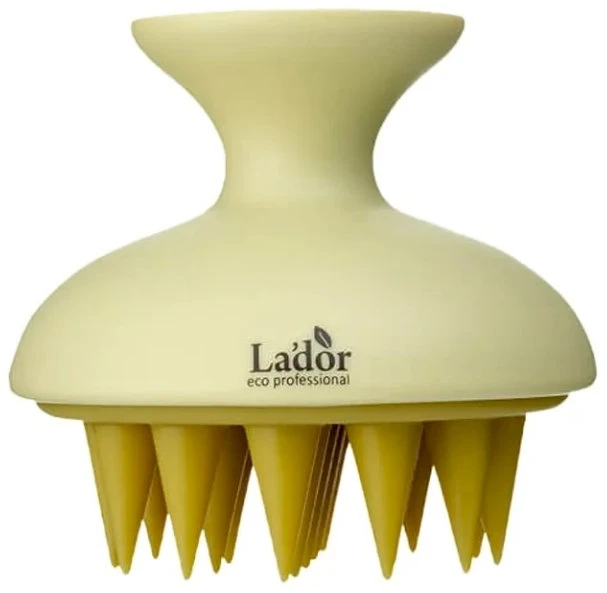 Lador SCALP MASSAGER Šampūnas BRUSH (BROWN) 70X70X70MM (NEW)