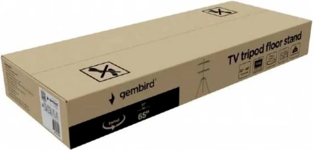 Laikiklis Gembird Stojak podłogowy pod telewizor (sukamasis), 32'' - 65''