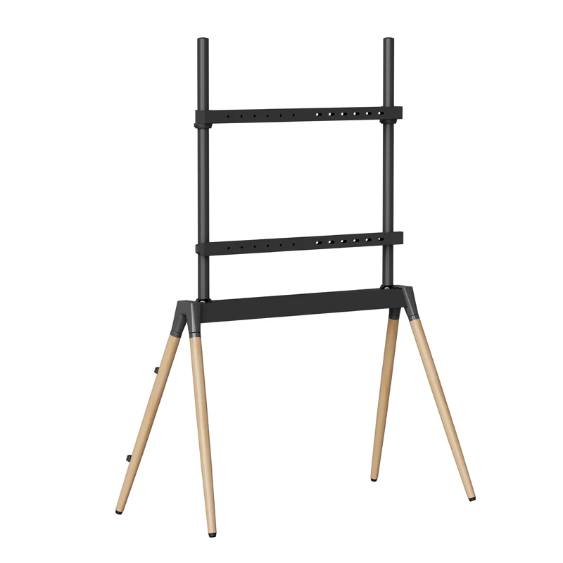 Laikiklis GEMBIRD TV floor stand 55 - 86inch juodas/wood