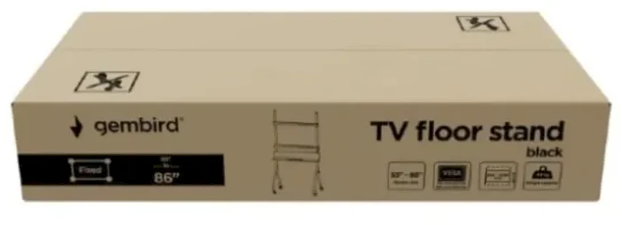 Laikiklis GEMBIRD TV floor stand 55 - 86inch juodas