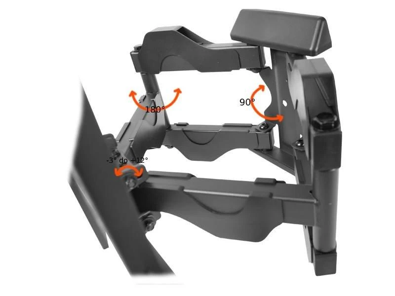 Laikiklis Lextonltc Lamex LXLCD102 TV Swivel Wall Mount for TVs iki 75" / 50kg