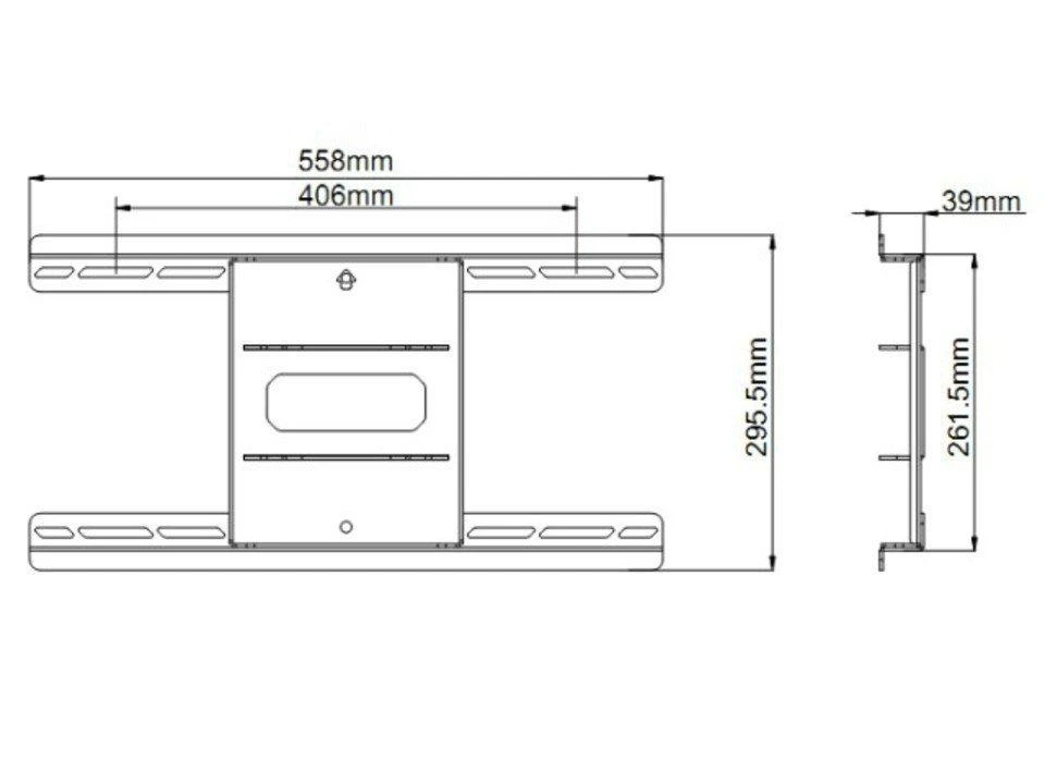 Laikiklis Multibrackets MB UNIVERSAL FLEXARM PRO 125KG SUPER DUTY PLUS