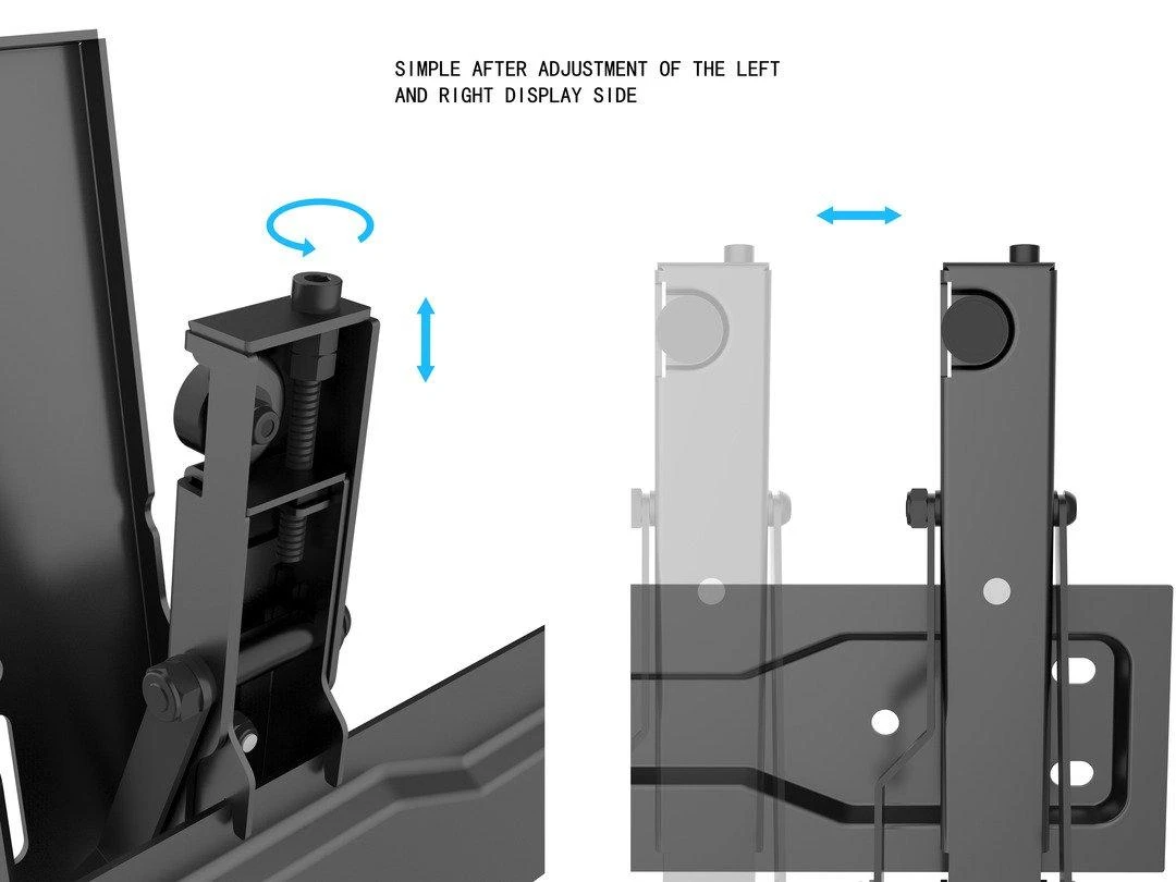 Laikiklis Multibrackets Daugialaikiai laikikliai M VESA WALLMOUNT SUPER SLIM TILT 400 MAX