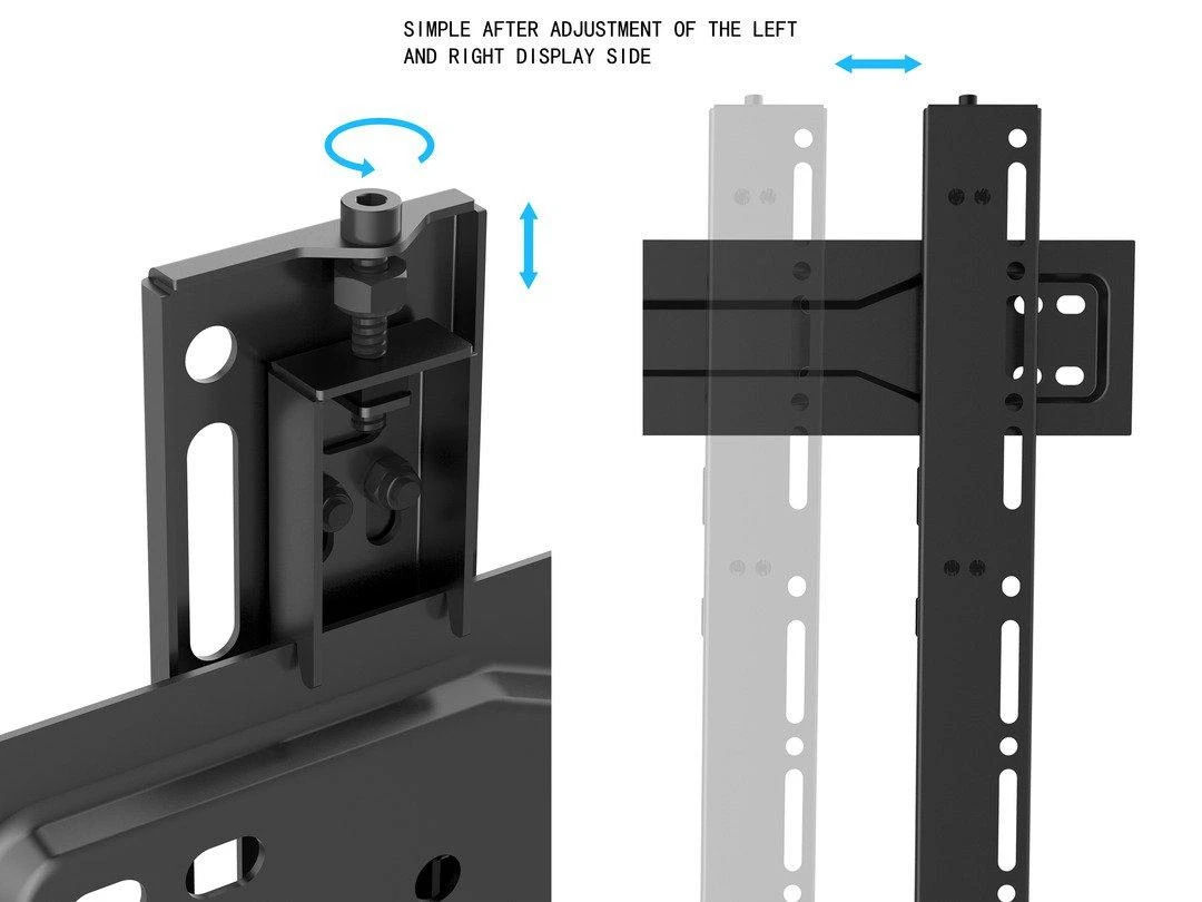 Multibrackets Daugiafunkciniai laikikliai MB VESA sieninis laikiklis SUPER SLIM FIXED 400 MAX