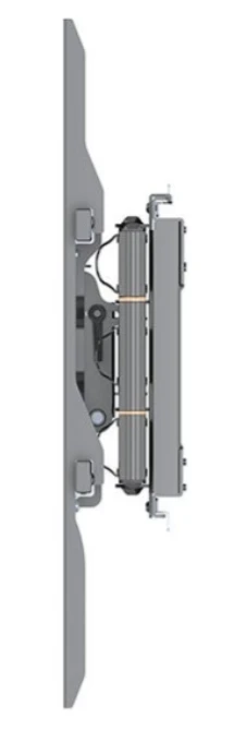 Laikiklis Multibrackets M universali ilgo siekio svirtis, 980 mm, SD dviguba, 2,79 m (110 colių), 100 x 100 mm, 800 x 600 mm, -5–10°, -60–60°, juoda