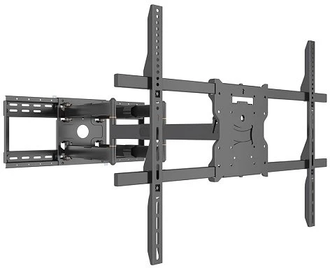 Laikiklis Multibrackets M universali ilgo siekio svirtis, 980 mm, SD dviguba, 2,79 m (110 colių), 100 x 100 mm, 800 x 600 mm, -5–10°, -60–60°, juoda