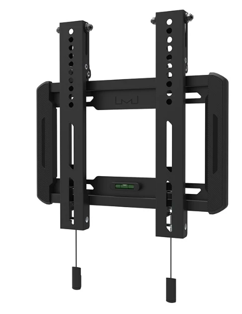 „MultiBrackets“ universalus sieninis laikiklis, pakreipiamas, mažas, 61 cm (24"), 139,7 cm (55"), 50 kg, 50 x 50 mm, 200 x 200 mm, juodas