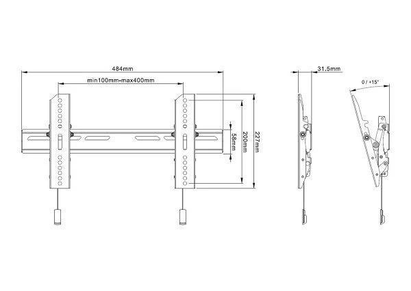 Laikiklis Multibrackets MB-6560