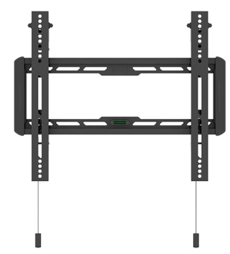 Multibrackets M Universalus sieninis laikiklis, pakreipiamas, vidutinio dydžio, juodas, 81,3 cm (32"), 165,1 cm (65"), 50 kg, 200 x 200 mm, 400 x 400 mm, juodas