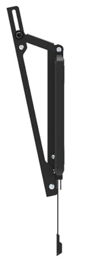 Multibrackets M Universalus sieninis laikiklis, pakreipiamas, vidutinio dydžio, juodas, 81,3 cm (32"), 165,1 cm (65"), 50 kg, 200 x 200 mm, 400 x 400 mm, juodas