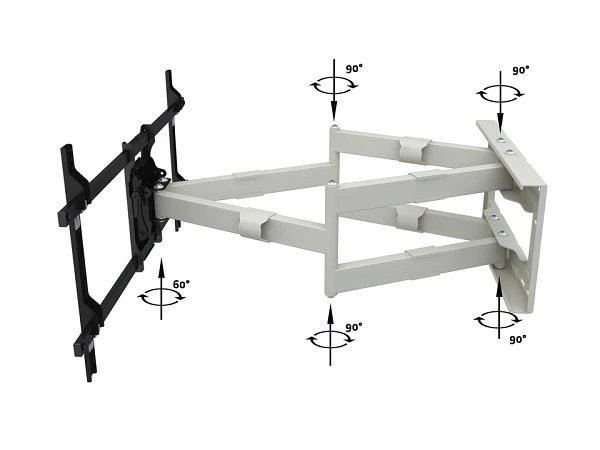 „Multibrackets MB-6881“ televizoriaus sieninis laikiklis, skirtas 90 colių / 60 kg televizoriams