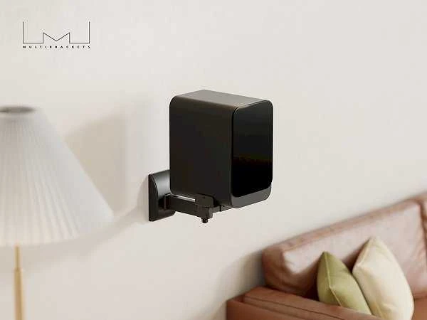 Laikiklis Multibrackets M Universal Speaker Mount Max 15kg Juodas, Wall, 15 kg, Juodas, 1kg, 1.5kg, 1 pc(s)