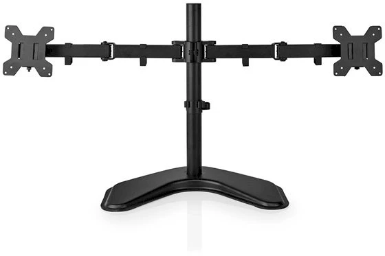 Laikiklis Nedis Schreibtisch Monitorhalterung 2 Bildschirme | 15 - 32 " | 75x75 / 100x100 | Vollbeweglich