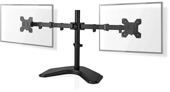 Laikiklis Nedis Schreibtisch Monitorhalterung 2 Bildschirme | 15 - 32 " | 75x75 / 100x100 | Vollbeweglich