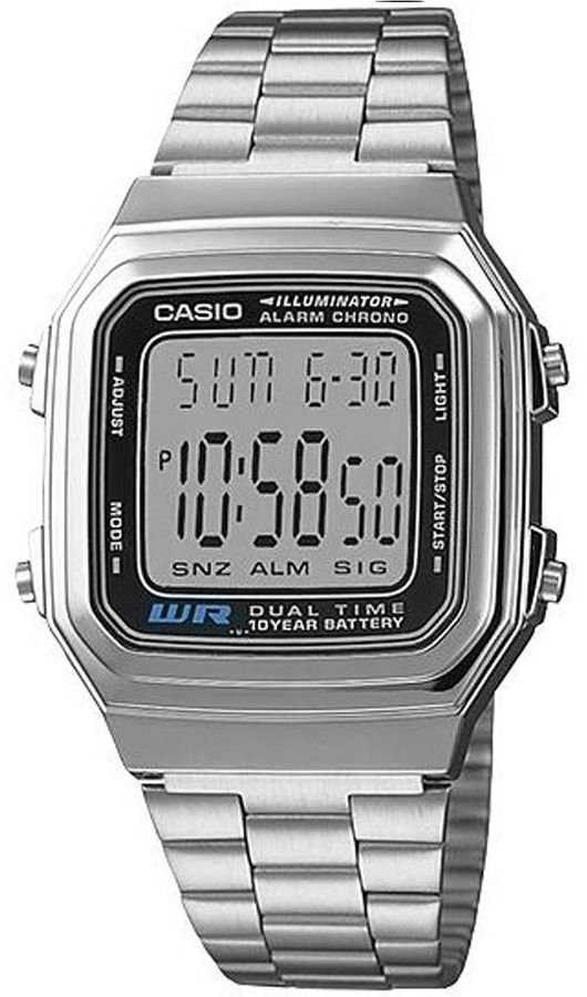 Laikrodis vyrams CASIO A178WA-1A (zd082a) - KLASYKA
