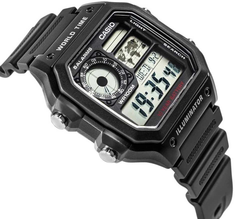 Laikrodis Casio AE-1200WH-1AVEF