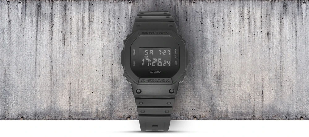 Laikrodis Casio G-Shock DW-5600UBB-1ER, Juodas