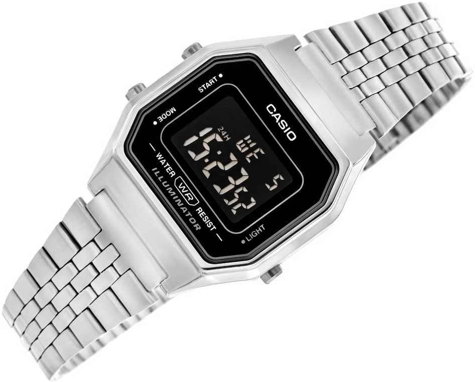 Laikrodis DAMSKI CASIO LA680WA-1B (zd631c)