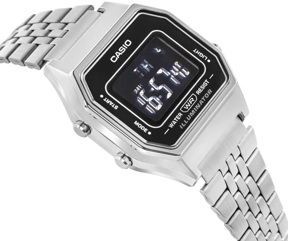 Laikrodis DAMSKI CASIO LA680WA-1B (zd631c)