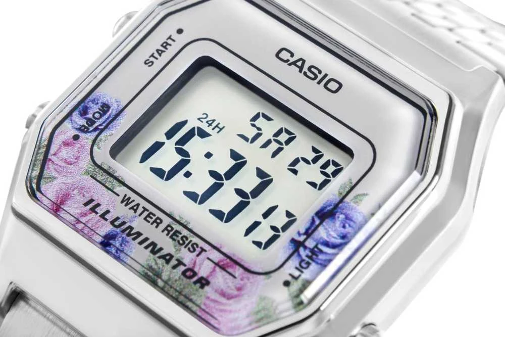 Moteriškas laikrodis CASIO Collection Retro LA680WA-4CDF