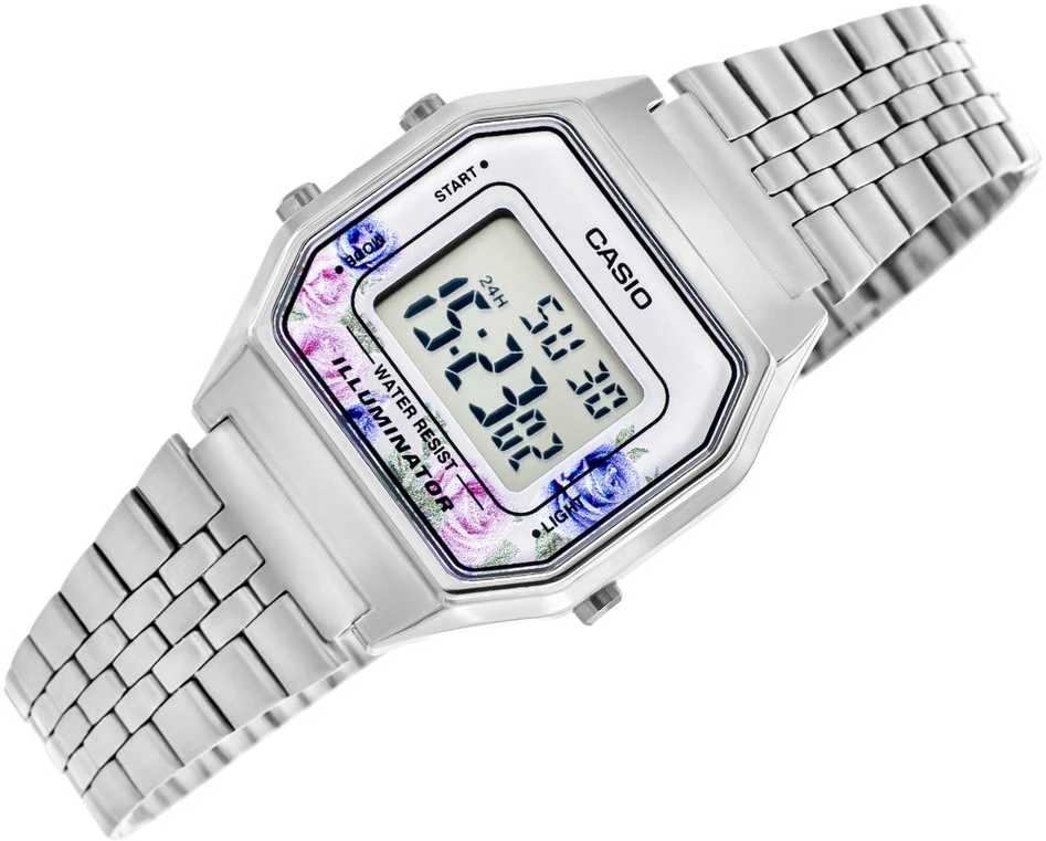 Moteriškas laikrodis CASIO Collection Retro LA680WA-4CDF