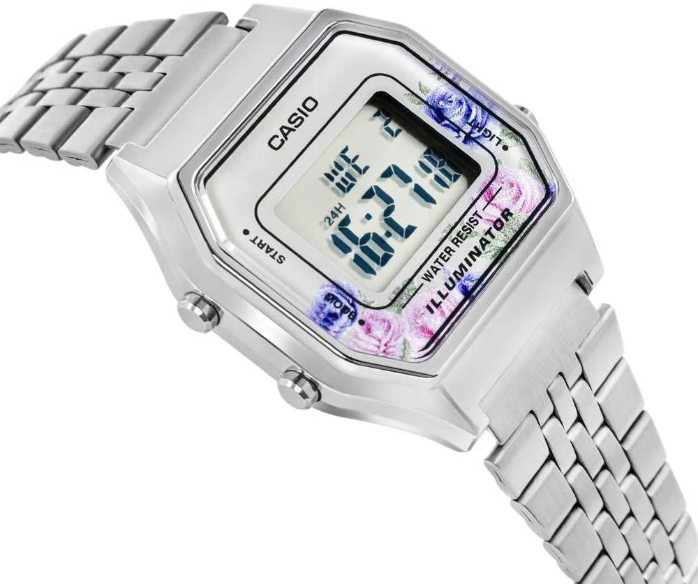 Moteriškas laikrodis CASIO Collection Retro LA680WA-4CDF