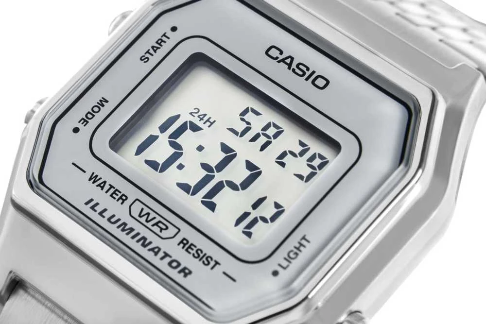 Laikrodis moterims CASIO LA-680WA-7 (zd631b) + BOX