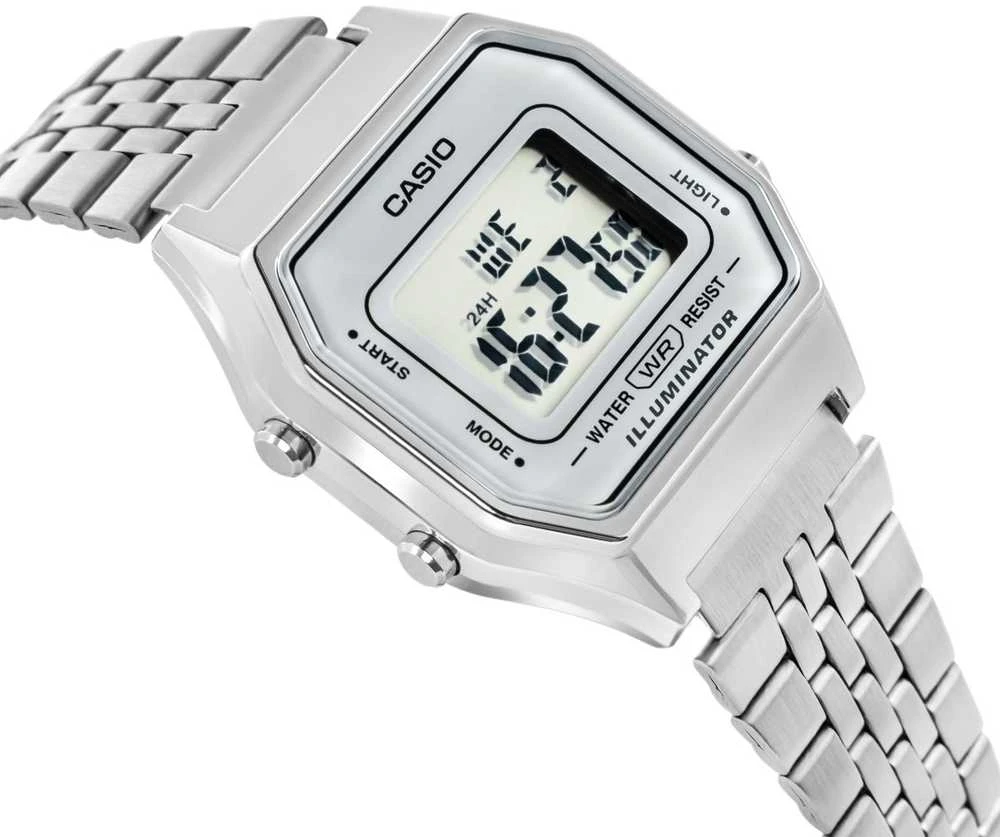 Laikrodis moterims CASIO LA-680WA-7 (zd631b) + BOX