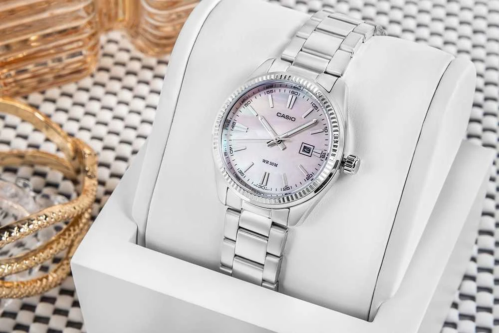 Moteriškas laikrodis CASIO LTP-1302DS-4AVDF (zd521g) + BOX