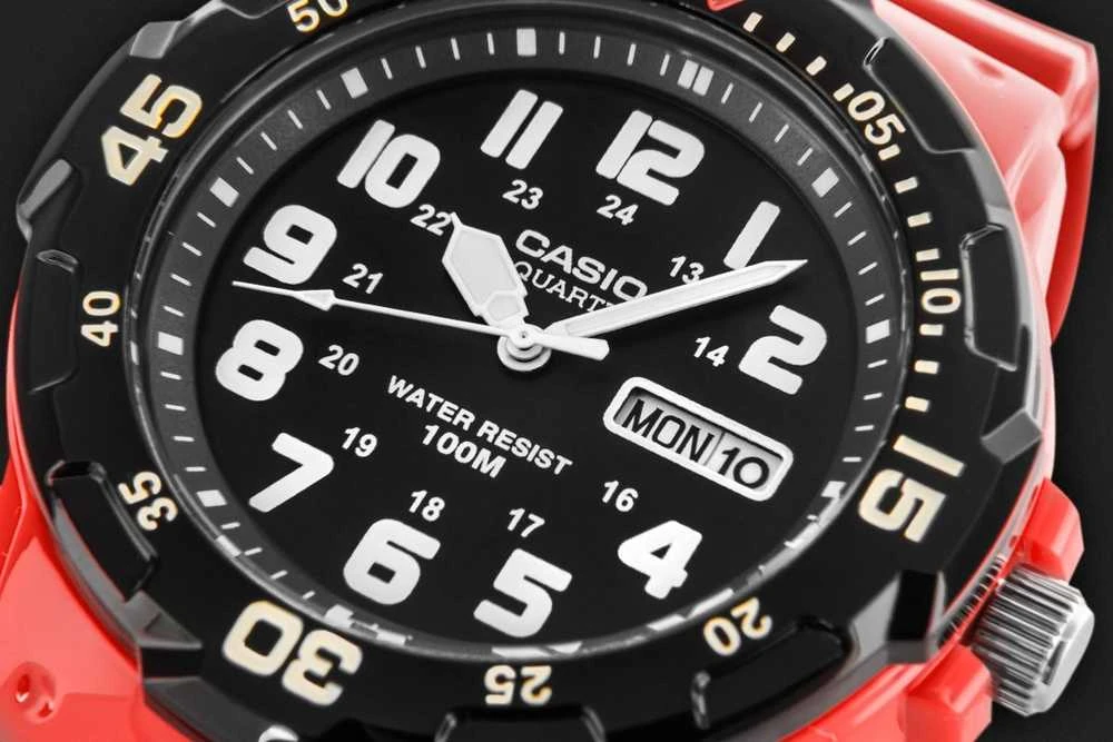 Laikrodis CASIO MEN'S WATCH MRW-200HC-4BVDF 10 Bar (zd174b) + BOX