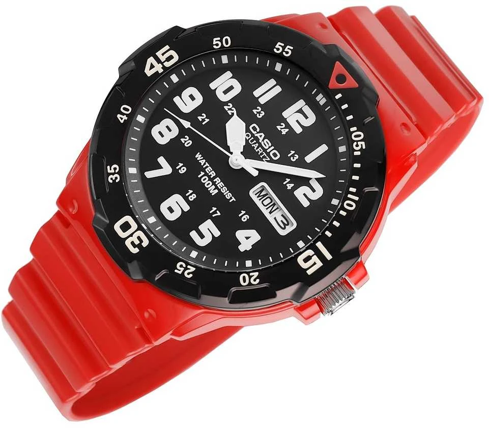 Laikrodis CASIO MEN'S WATCH MRW-200HC-4BVDF 10 Bar (zd174b) + BOX
