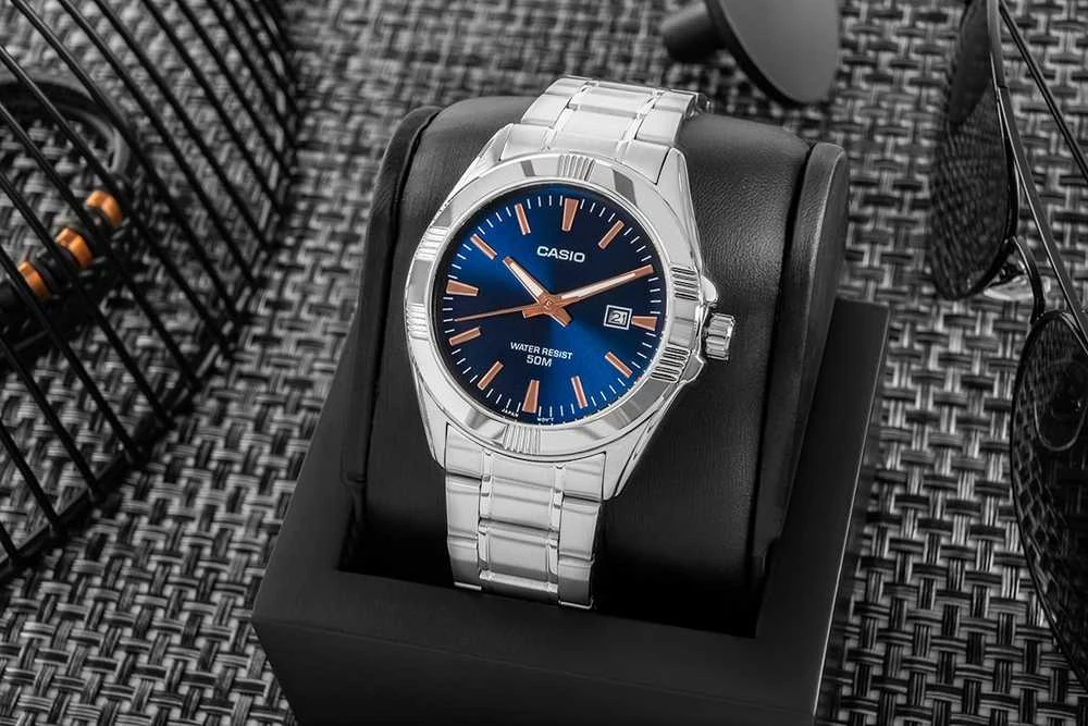 Laikrodis CASIO MTP-1308D-2A MEN'S WATCH (zd177b) + BOX
