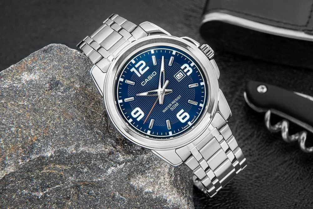 Vyriškas laikrodis CASIO MTP-1314D-2AV (zd024a) + BOX