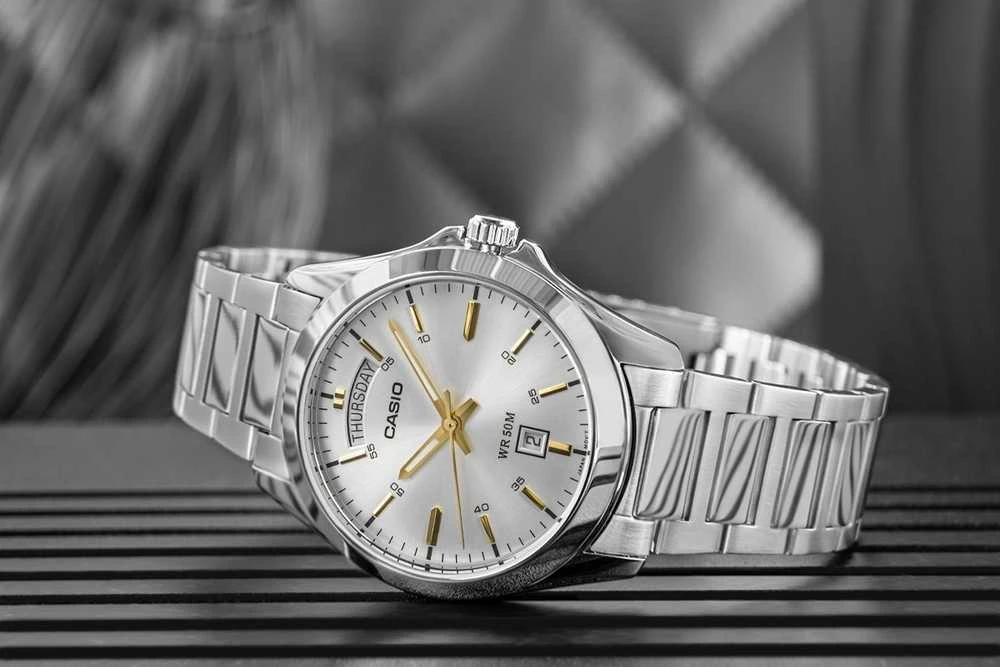 Vyriškas laikrodis CASIO MTP-1370D-7A2V (zd025d) + BOX
