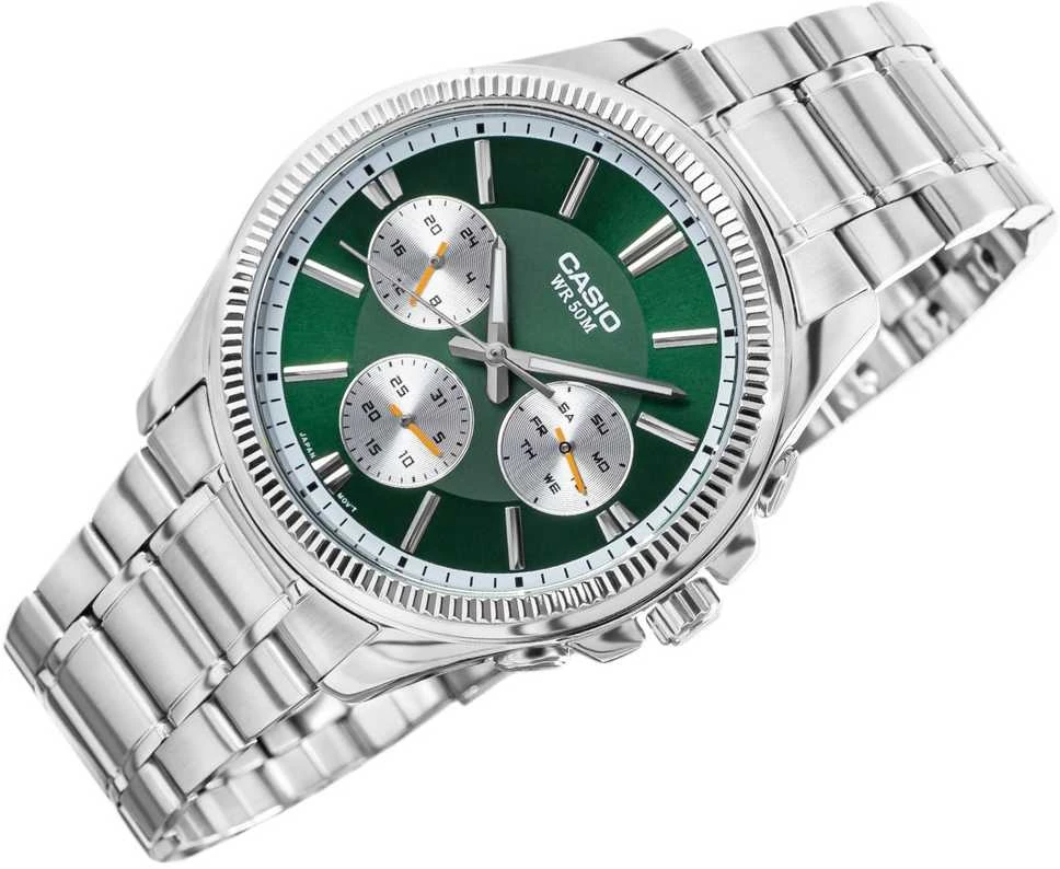 Vyriškas laikrodis CASIO MTP-1375D-3AVDF (zd112f) + BOX