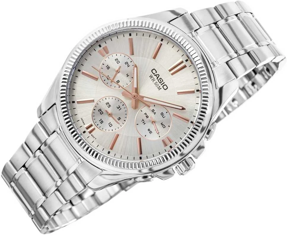 Vyriškas laikrodis CASIO MTP-1375D 7A2VDF (zd112c) + BOX